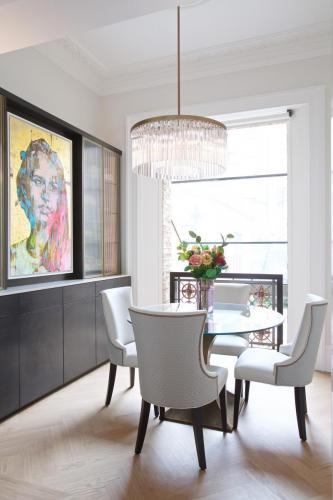 Knightsbridge kitchen marble dining room